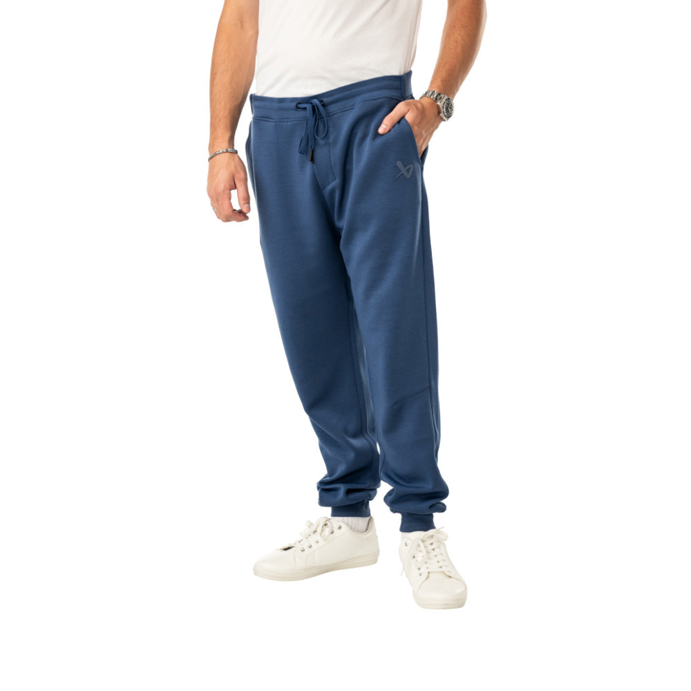 Bauer Pre Game Adult Knit Blue Jogging Pants