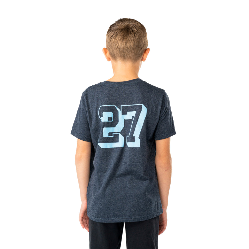 Bauer Academy Youth Navy T Shirt