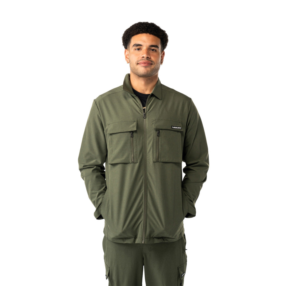 Bauer Men's Green Ice Shacket