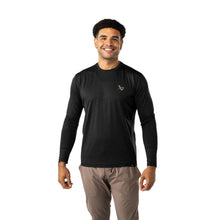 Bauer Tech Adult Black Long Sleeve Shirt