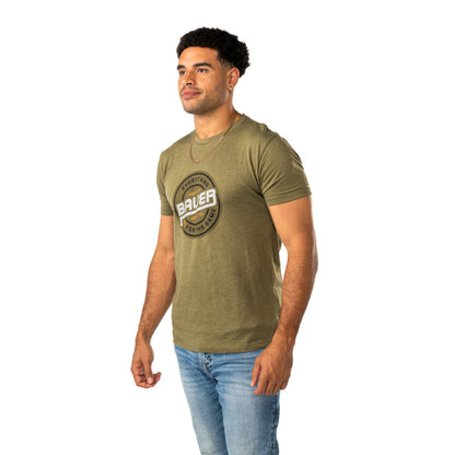 Bauer Record Breaker Adult Green T Shirt