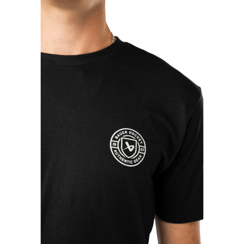 Bauer Roster Adult Black T Shirt