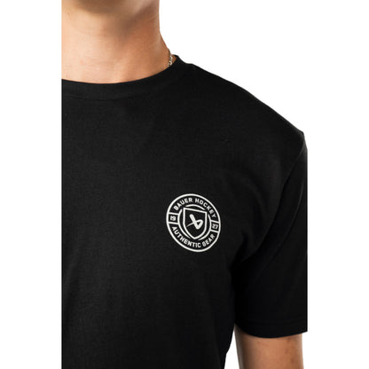 Bauer Roster Adult Black T Shirt
