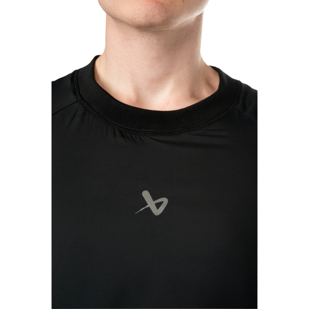 Bauer Pond Men's Black Crew Neck Shirt