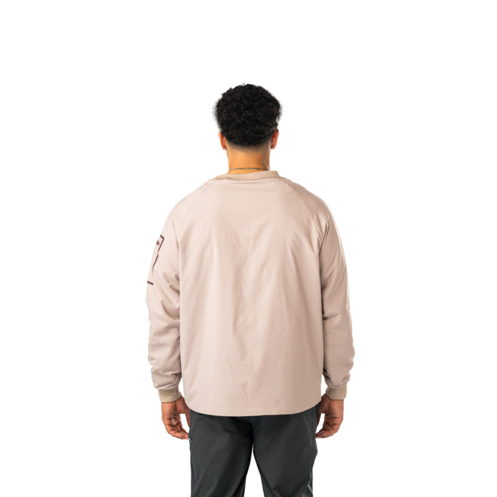 Bauer Pond Men's Taupe Crew Neck Shirt