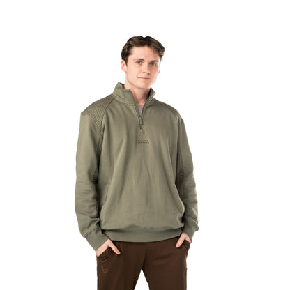 Bauer Fireside Men's Quilted 1/4 Zip Sweater