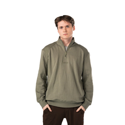 Bauer Fireside Men's Quilted 1/4 Zip Sweater