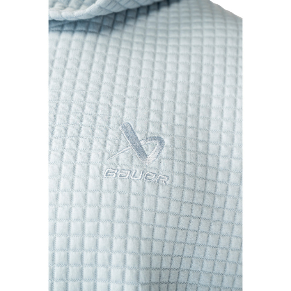 Bauer Tundra Quilted Men's Blue Hoodie