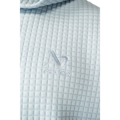 Bauer Tundra Quilted Men's Blue Hoodie