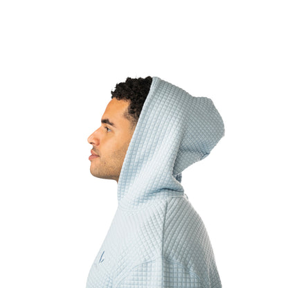 Bauer Tundra Quilted Men's Blue Hoodie