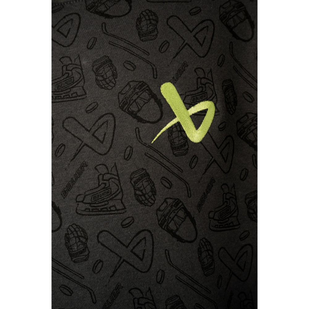 Bauer Replay Ultimate Youth Black Hoodie