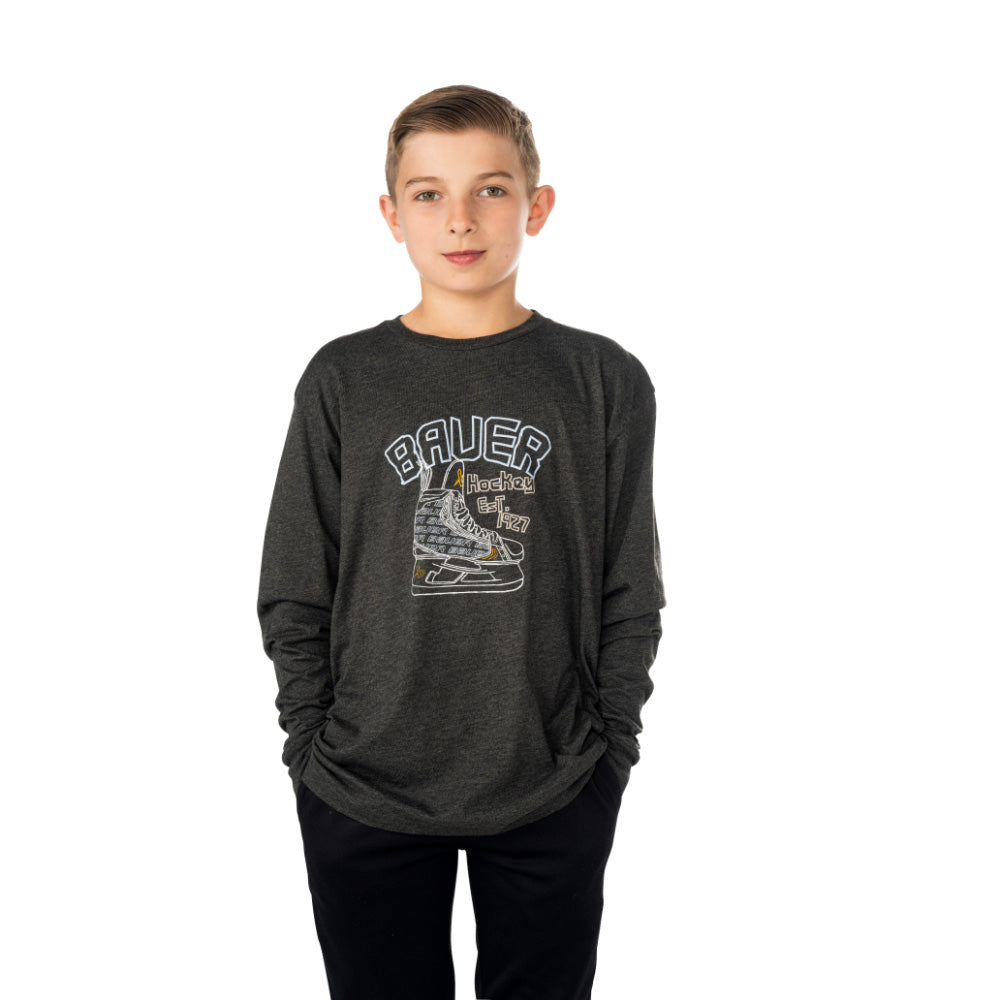 Bauer Blueprint Youth Long Sleeve Shirt