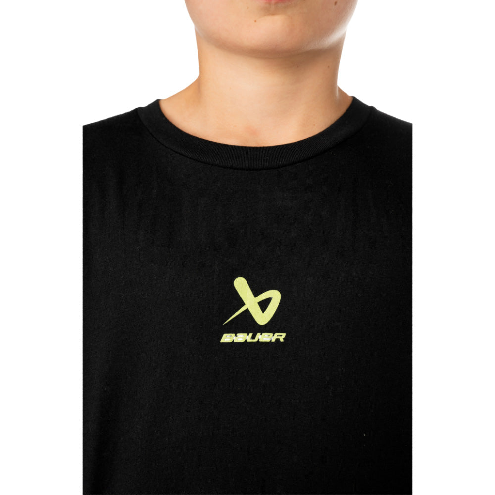 Bauer Hypnosis Youth Graphic Black T Shirt