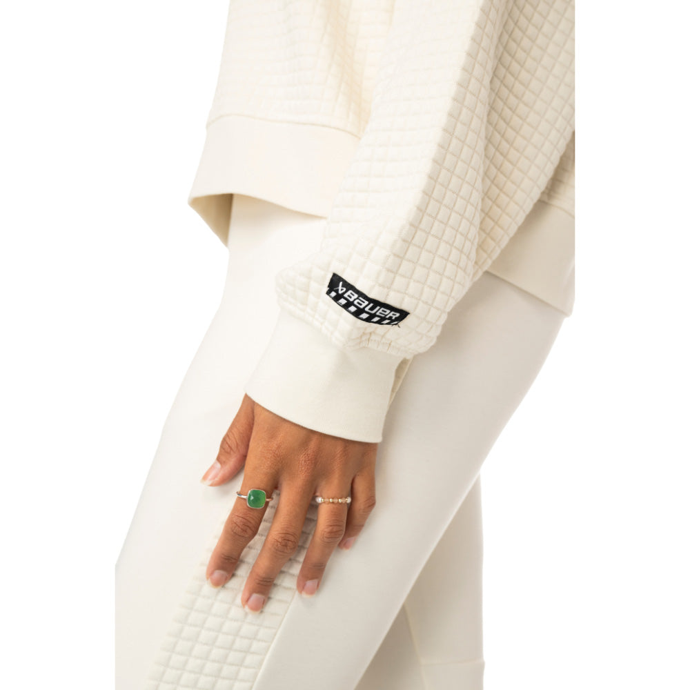 Bauer Après Ski Women's Quilted 1/4 Zip Sweaters