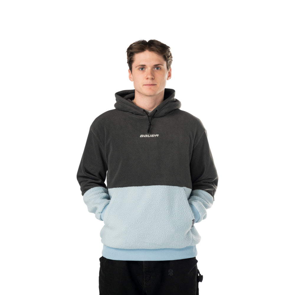 Bauer Polar Adult Grey Fleece Hoodie
