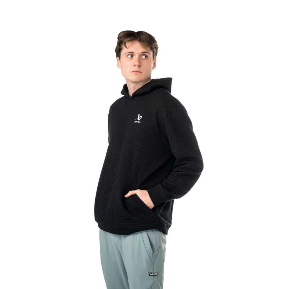 Bauer Tundra Quilted Men's Black Hoodie