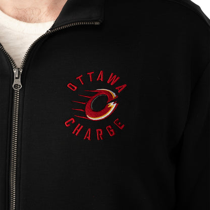 PWHL Ottawa Charge Envoy Half-Zip Sweater