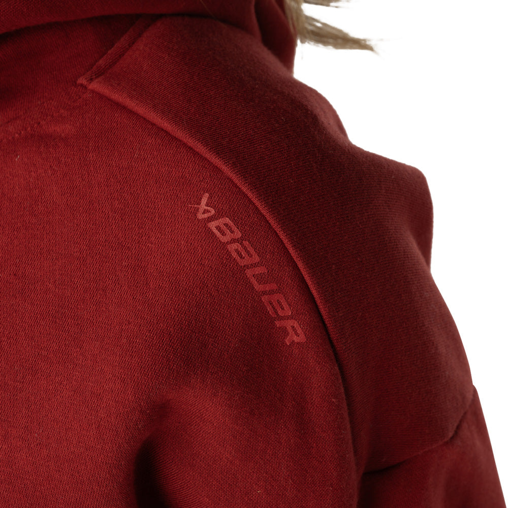 BAUER MONTREAL VICTOIRE ULTIMATE WOMENS DARK RED HOODIE