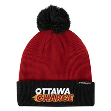 Bauer Ottawa Charge Youth Pom Knit Red Toque