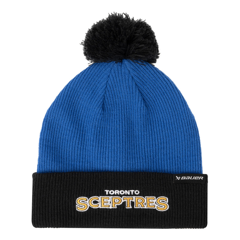 Bauer Toronto Sceptres Youth Pom Knit Blue Toque