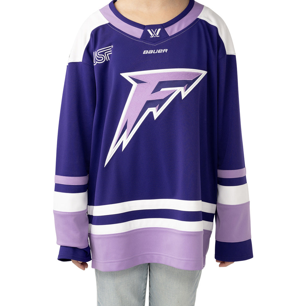 BAUER MINNESOTA FROST YOUTH REPLICA HOME JERSEY