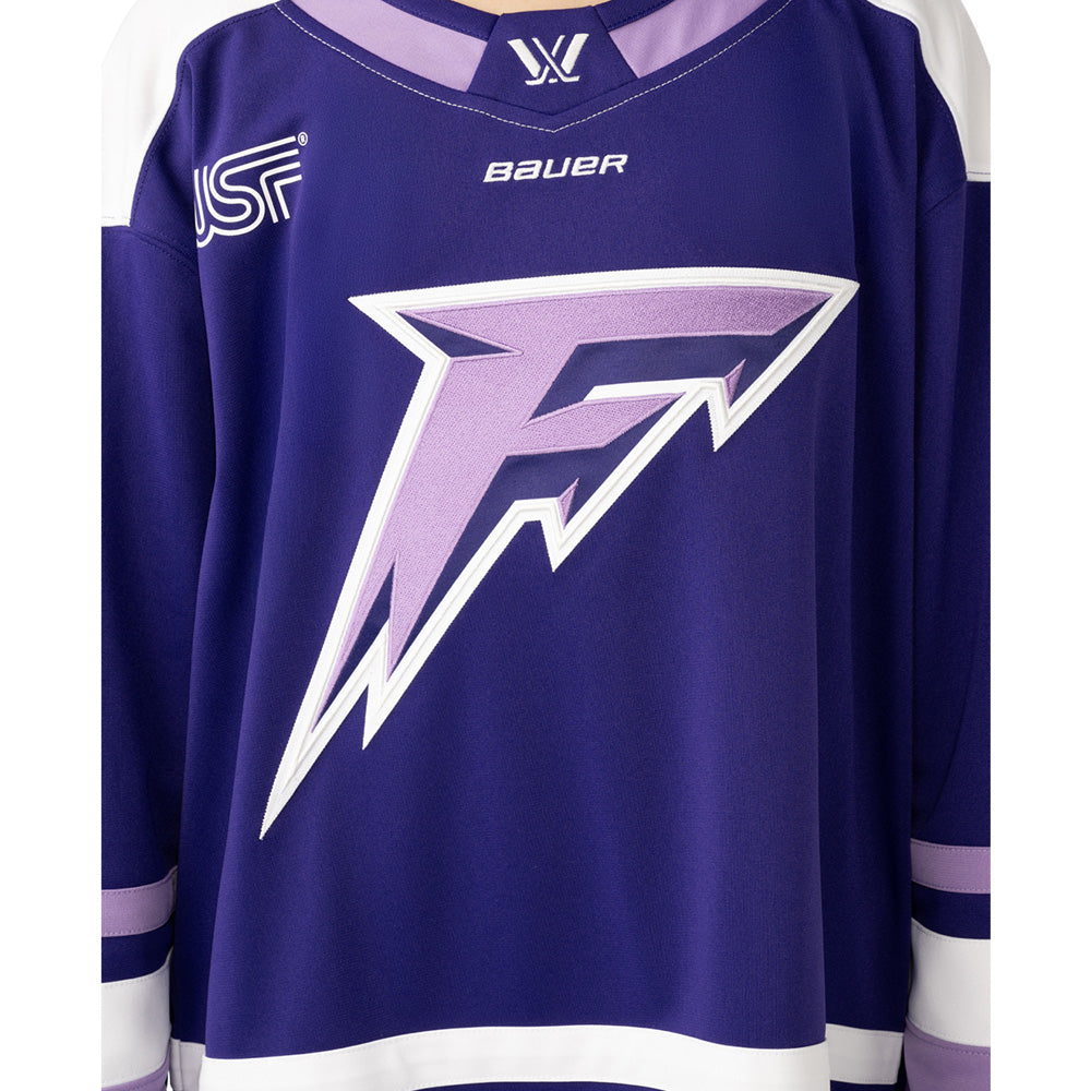 BAUER MINNESOTA FROST YOUTH REPLICA HOME JERSEY