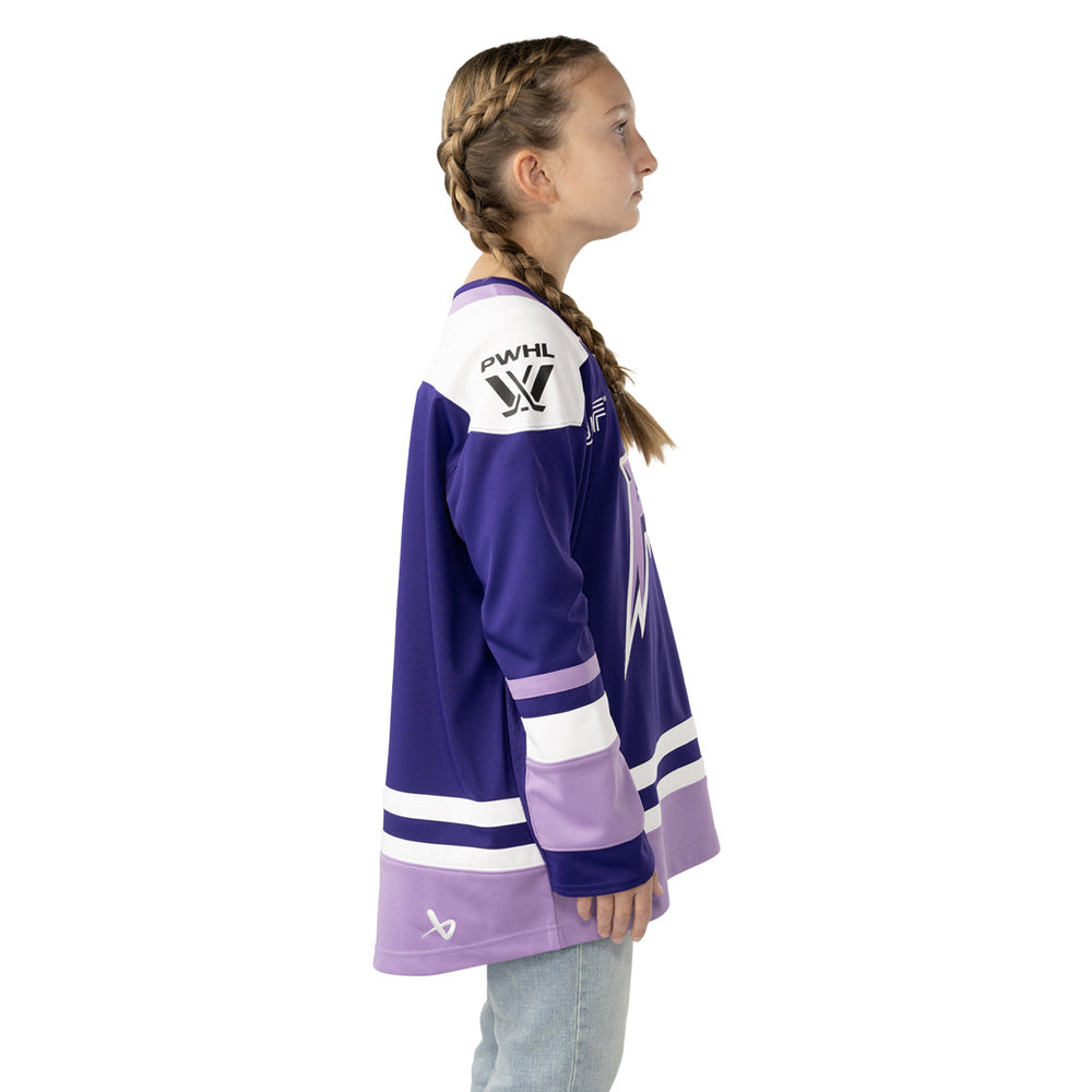BAUER MINNESOTA FROST YOUTH REPLICA HOME JERSEY
