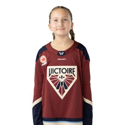 BAUER MONTREAL VICTOIRE YOUTH REPLICA HOME JERSEY
