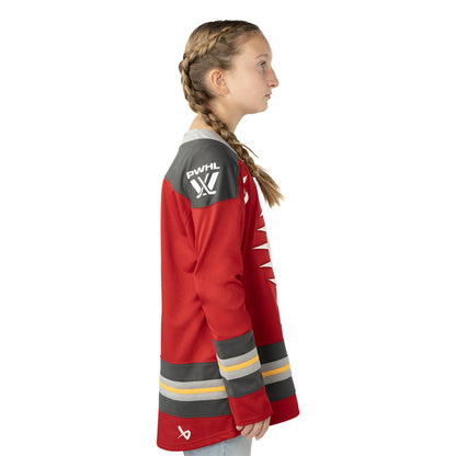 BAUER OTTAWA CHARGE YOUTH REPLICA HOME JERSEY