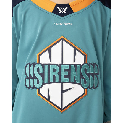 BAUER NEW YORK SIRENS YOUTH REPLICA HOME JERSEY