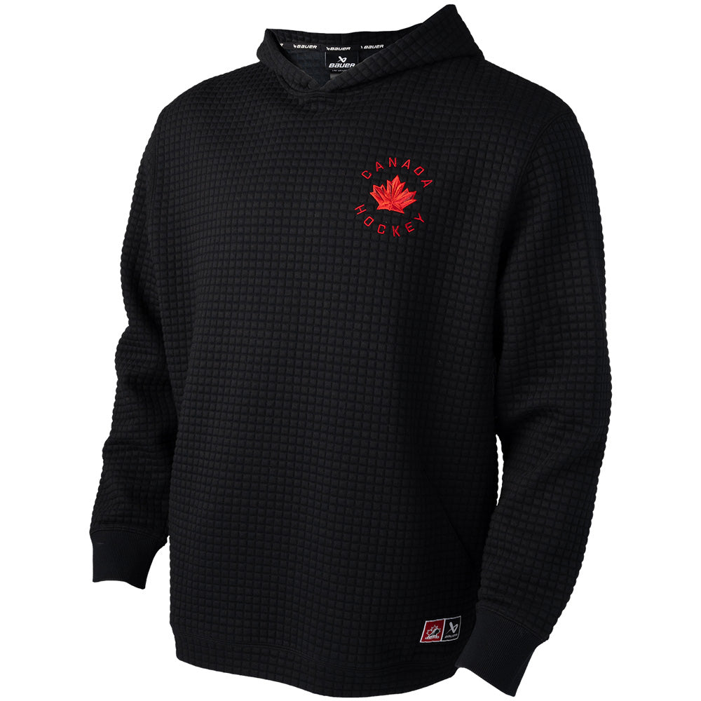 Bauer X Hockey Canada® Quilted Senior Black Hoodie