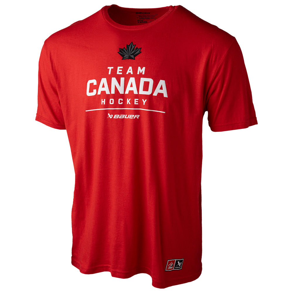 Bauer X Hockey Canada® Stacked Adult Red T Shirt