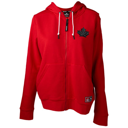 Bauer X Hockey Canada® Women’s Red Full Zip Hoodie