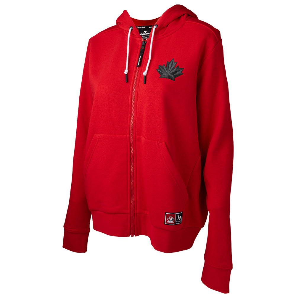 Bauer X Hockey Canada® Women’s Red Full Zip Hoodie