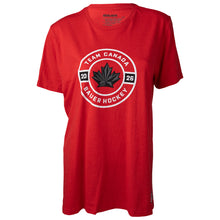 Bauer X Hockey Canada® Circle Women's Red T Shirt