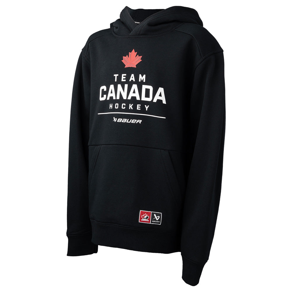 Bauer X Hockey Canada® Stacked Youth Black Hoodie
