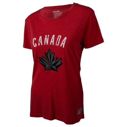 Bauer X Hockey Canada® Tri-Blend Women's Red T Shirt