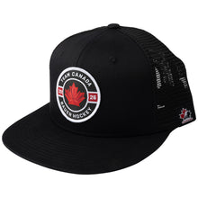 Bauer X Hockey Canada® Circle Flat Brim Adult Black Hat