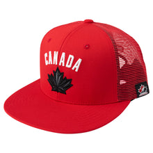 Bauer X Hockey Canada® Flat Brim Adult Red Hat