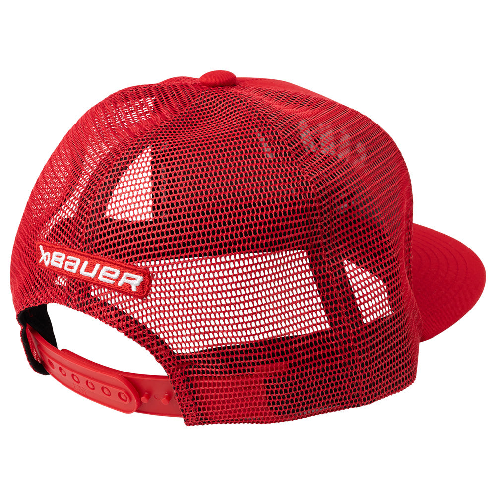 Bauer X Hockey Canada® Flat Brim Adult Red Hat