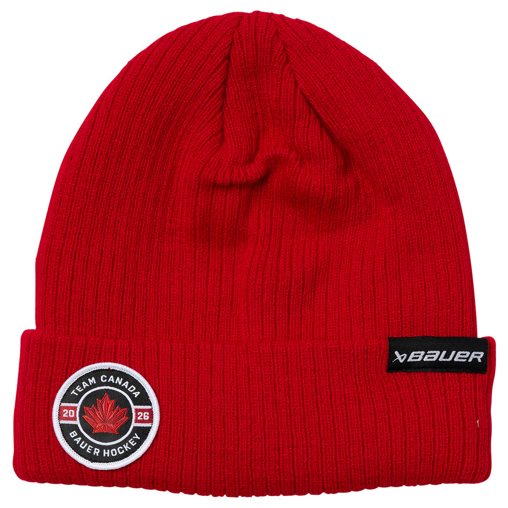 Bauer X Hockey Canada® Ribbed Adult Red Toque
