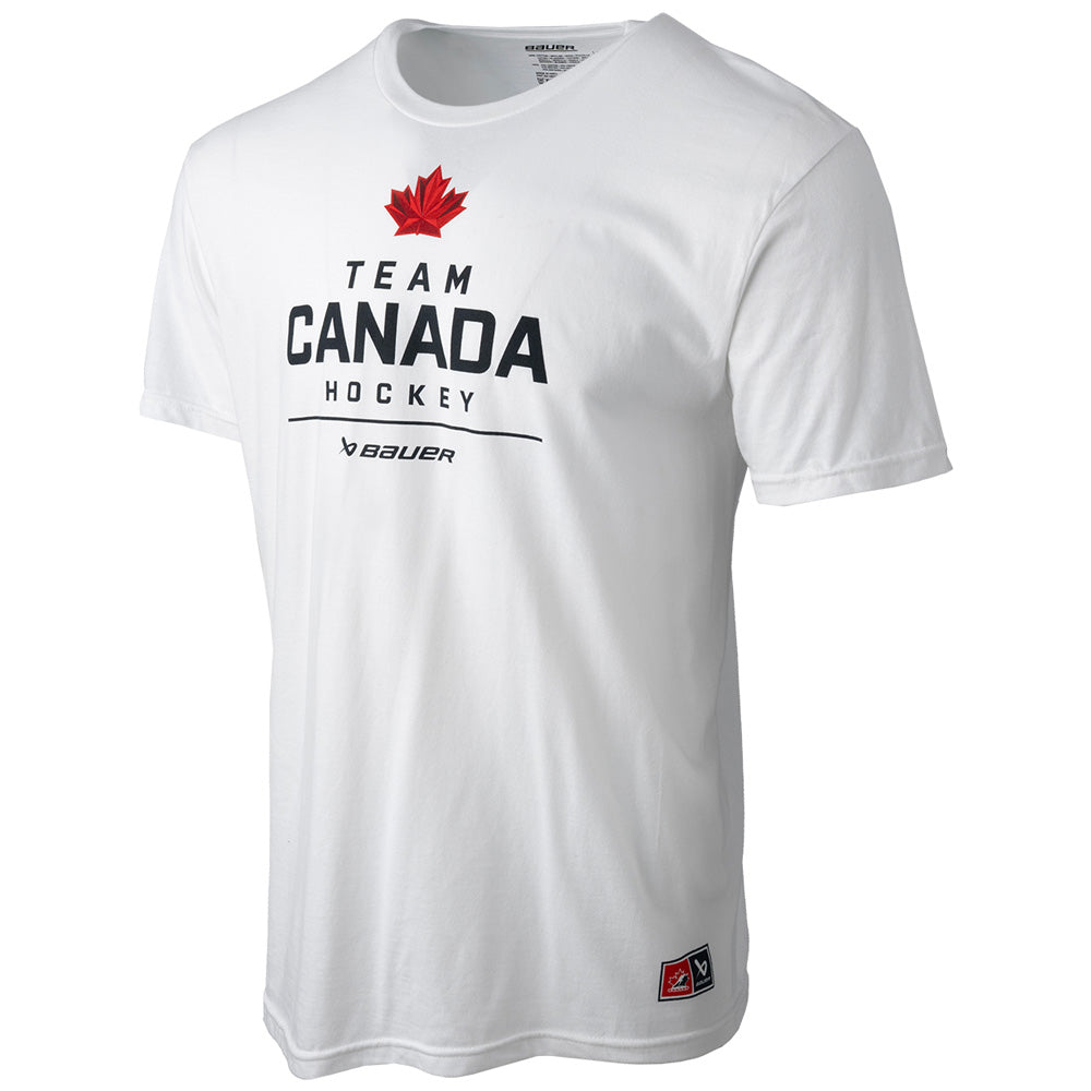 Bauer X Hockey Canada® Stacked Adult White T Shirt