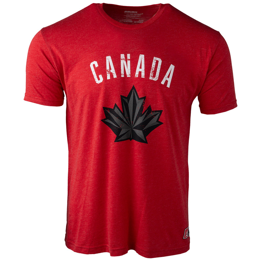 Bauer X Hockey Canada® Tri-Blend Adult Red T Shirt