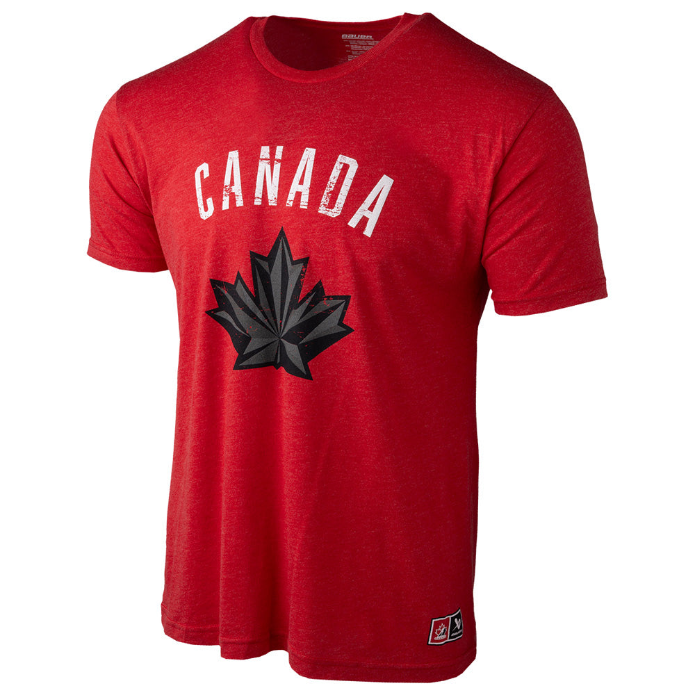Bauer X Hockey Canada® Tri-Blend Adult Red T Shirt