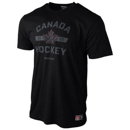 Bauer X Hockey Canada® All-Black Adult T Shirt