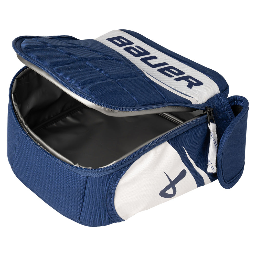 Bauer Blue/White Glove Lunch Box