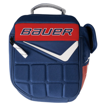 Bauer Blue/Red Glove Lunch Box