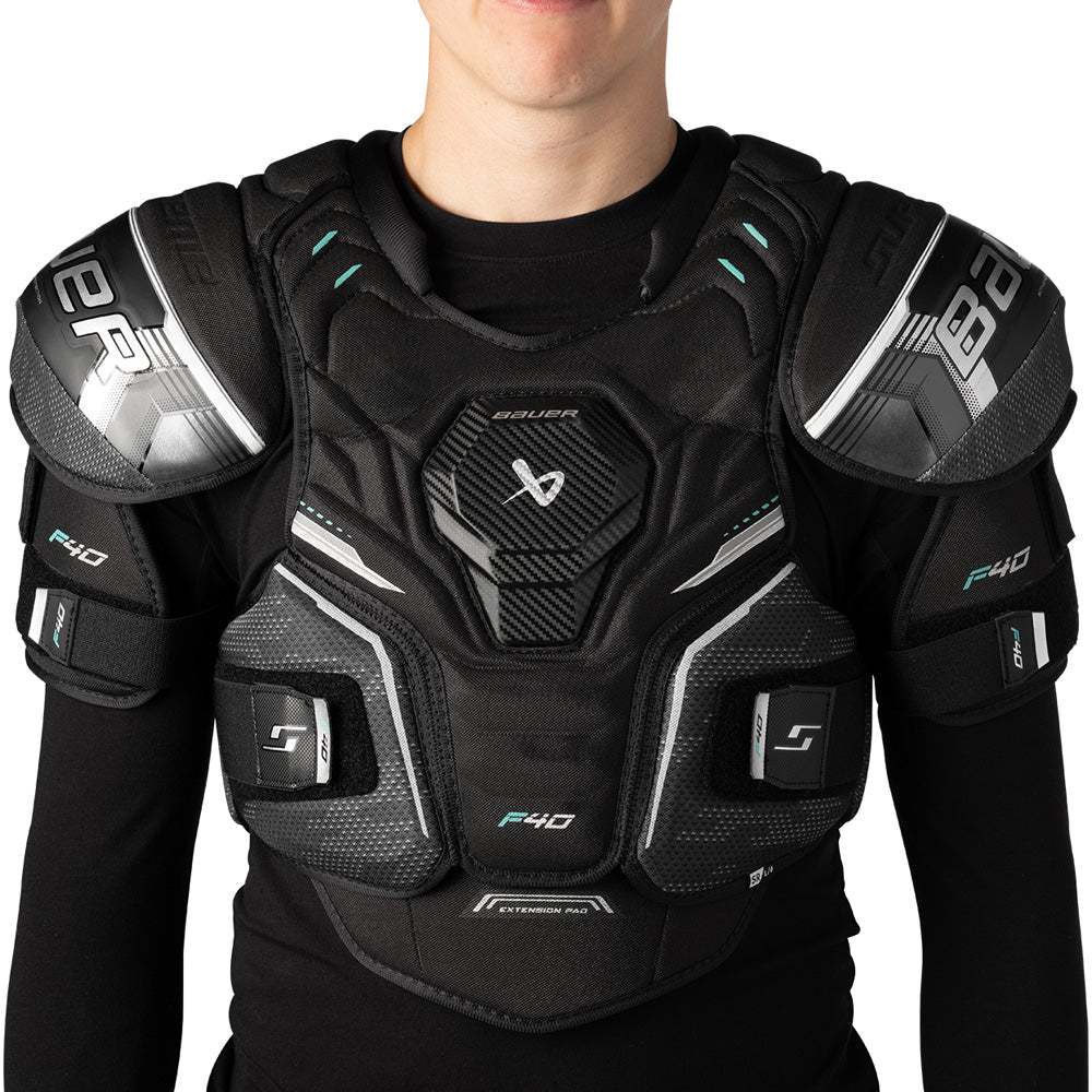 Bauer Supreme F40 Intermediate Hockey Shoulder Pads