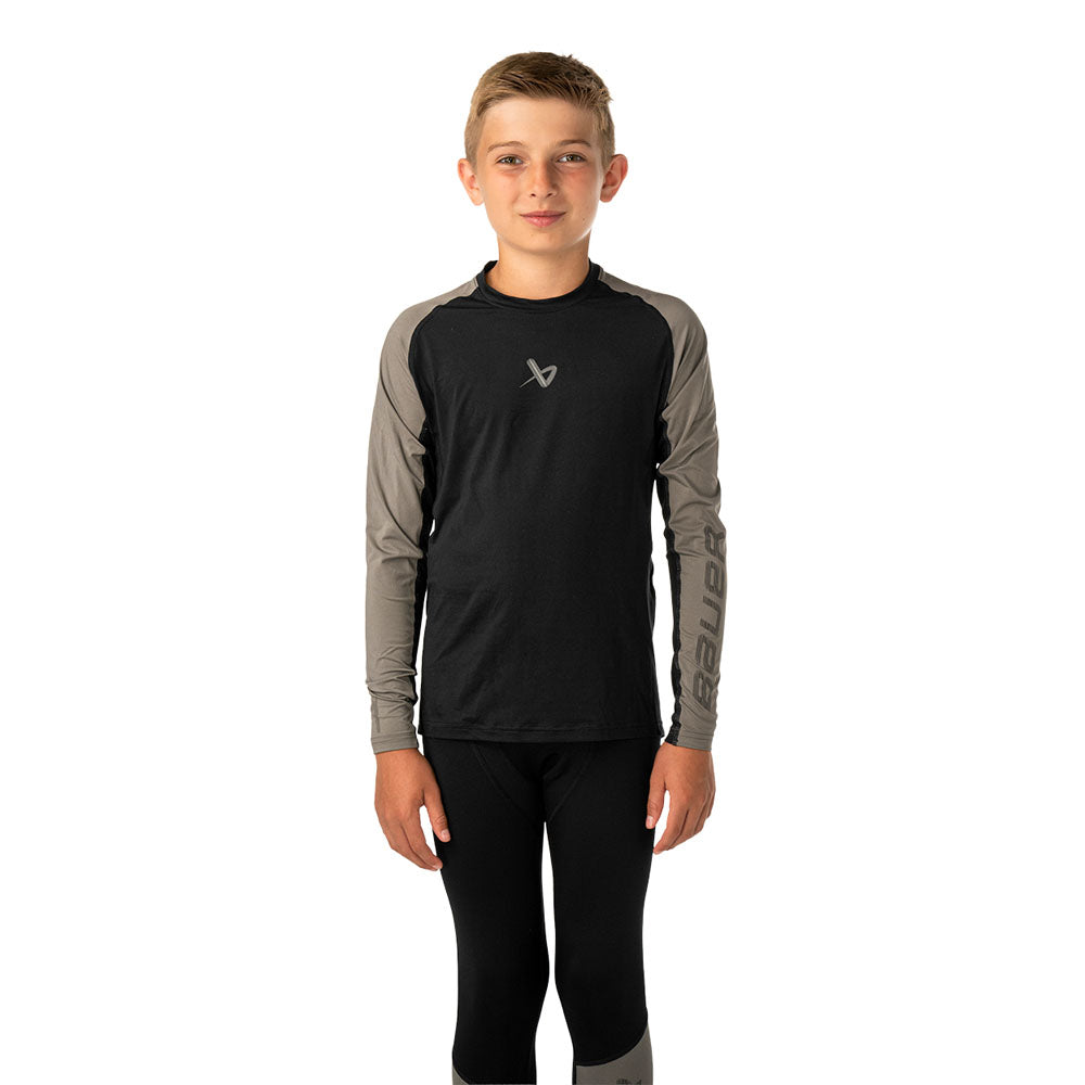 Bauer Performance Youth Long Sleeve Baselayer Shirt
