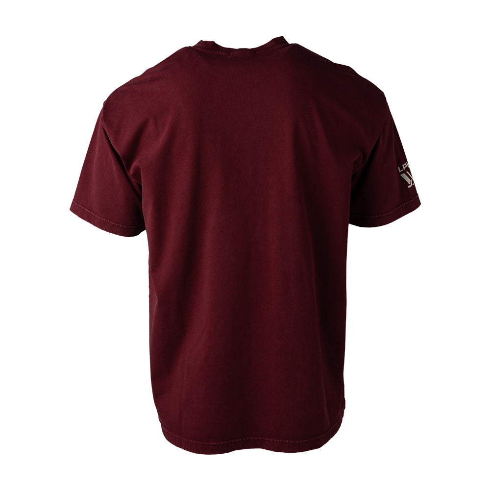 Bauer PWHL Montreal Victoire Boxy Adult Burgundy T Shirt